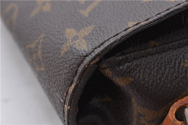 Auth Louis Vuitton Monogram Saint Cloud GM Shoulder Cross Bag M51242 LV 4646D