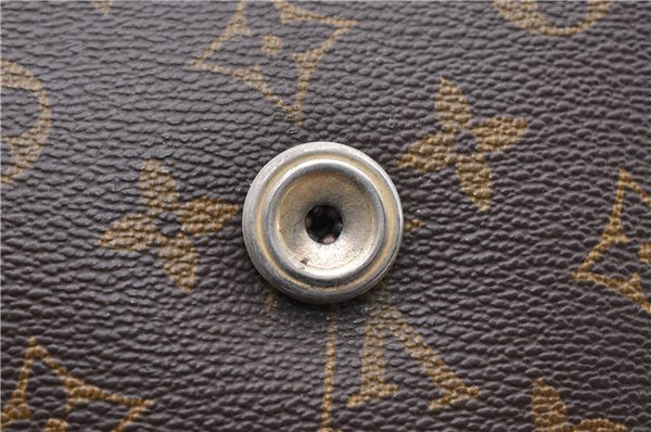 Auth Louis Vuitton Monogram Saint Cloud GM Shoulder Cross Bag M51242 LV 4646D