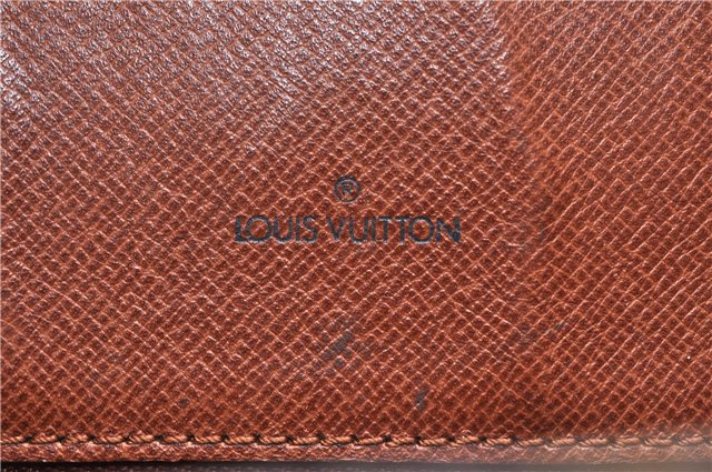 Auth Louis Vuitton Monogram Saint Cloud GM Shoulder Cross Bag M51242 LV 4646D