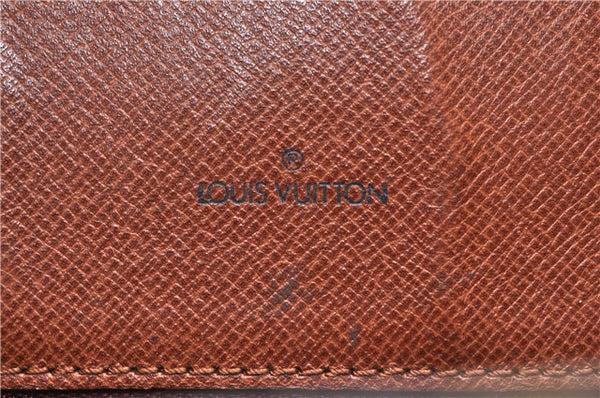 Auth Louis Vuitton Monogram Saint Cloud GM Shoulder Cross Bag M51242 LV 4646D