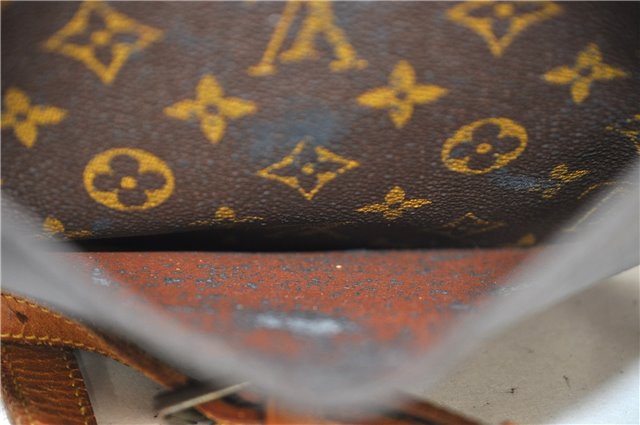 Auth Louis Vuitton Monogram Saint Cloud GM Shoulder Cross Bag M51242 LV 4646D