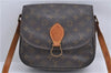 Auth Louis Vuitton Monogram Saint Cloud GM Shoulder Cross Bag M51242 LV 4647D