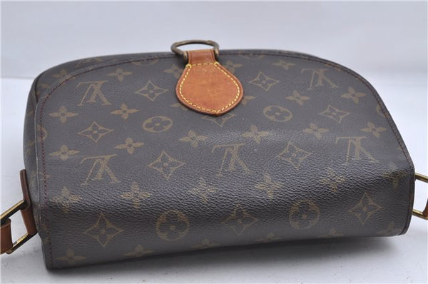 Auth Louis Vuitton Monogram Saint Cloud GM Shoulder Cross Bag M51242 LV 4647D