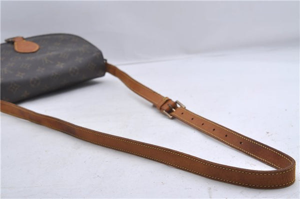 Auth Louis Vuitton Monogram Saint Cloud GM Shoulder Cross Bag M51242 LV 4647D