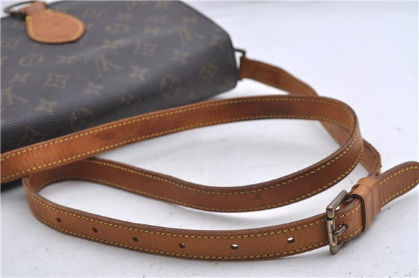 Auth Louis Vuitton Monogram Saint Cloud GM Shoulder Cross Bag M51242 LV 4647D