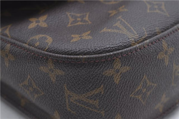 Auth Louis Vuitton Monogram Saint Cloud GM Shoulder Cross Bag M51242 LV 4647D