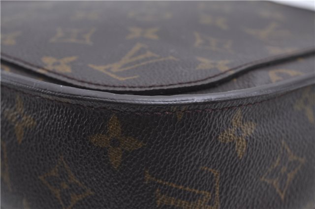Auth Louis Vuitton Monogram Saint Cloud GM Shoulder Cross Bag M51242 LV 4647D