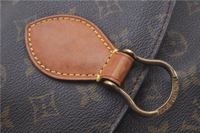 Auth Louis Vuitton Monogram Saint Cloud GM Shoulder Cross Bag M51242 LV 4647D