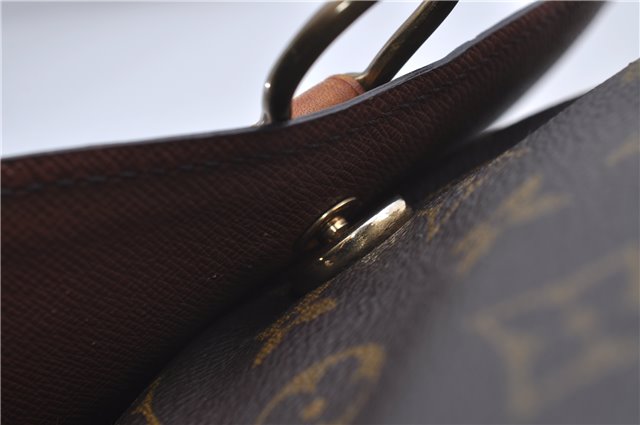 Auth Louis Vuitton Monogram Saint Cloud GM Shoulder Cross Bag M51242 LV 4647D