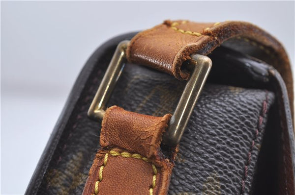 Auth Louis Vuitton Monogram Saint Cloud GM Shoulder Cross Bag M51242 LV 4647D