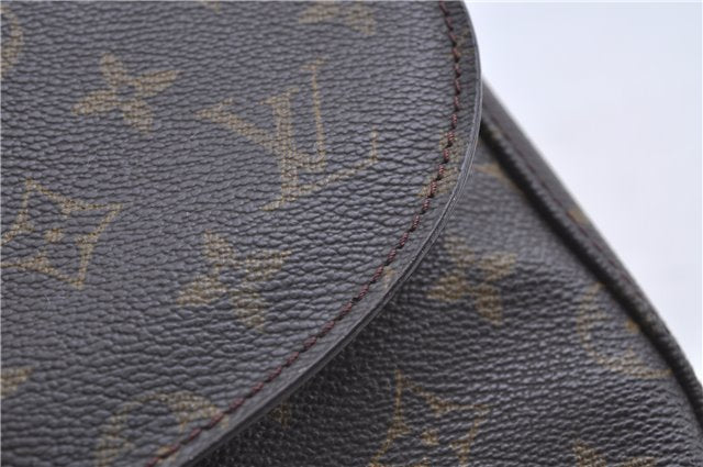 Auth Louis Vuitton Monogram Saint Cloud GM Shoulder Cross Bag M51242 LV 4647D