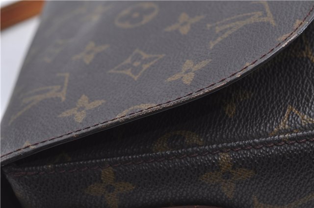 Auth Louis Vuitton Monogram Saint Cloud GM Shoulder Cross Bag M51242 LV 4647D