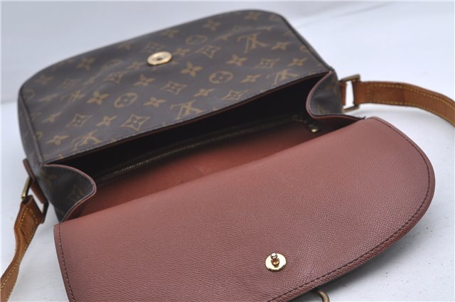 Auth Louis Vuitton Monogram Saint Cloud GM Shoulder Cross Bag M51242 LV 4647D