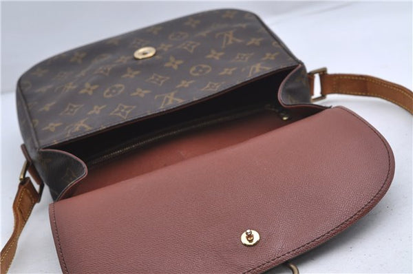 Auth Louis Vuitton Monogram Saint Cloud GM Shoulder Cross Bag M51242 LV 4647D