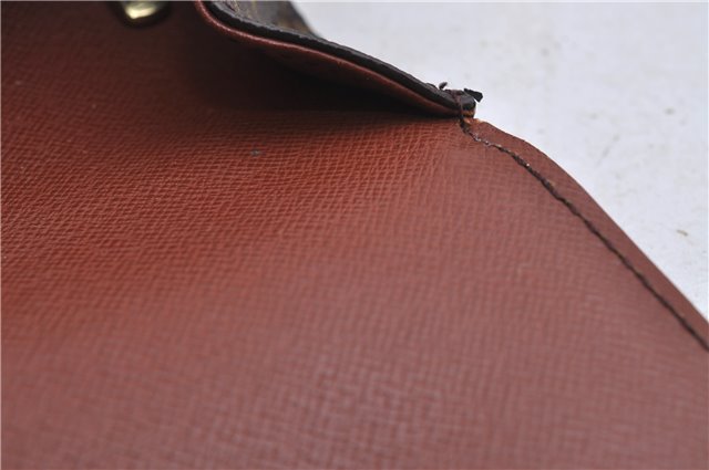 Auth Louis Vuitton Monogram Saint Cloud GM Shoulder Cross Bag M51242 LV 4647D