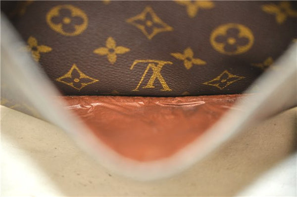 Auth Louis Vuitton Monogram Saint Cloud GM Shoulder Cross Bag M51242 LV 4647D