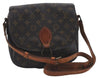 Auth Louis Vuitton Monogram Saint Cloud GM Shoulder Cross Bag M51242 LV 4648D
