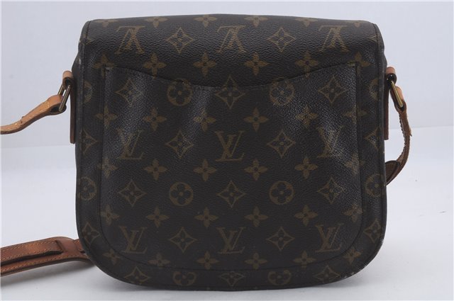 Auth Louis Vuitton Monogram Saint Cloud GM Shoulder Cross Bag M51242 LV 4648D