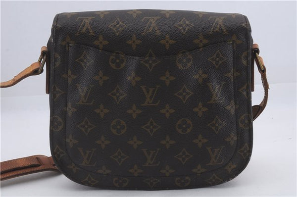 Auth Louis Vuitton Monogram Saint Cloud GM Shoulder Cross Bag M51242 LV 4648D