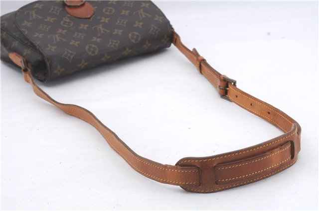 Auth Louis Vuitton Monogram Saint Cloud GM Shoulder Cross Bag M51242 LV 4648D