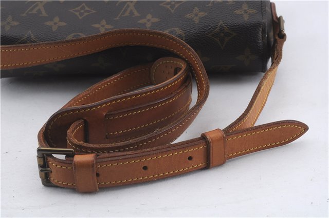 Auth Louis Vuitton Monogram Saint Cloud GM Shoulder Cross Bag M51242 LV 4648D