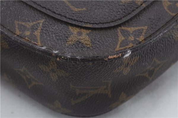 Auth Louis Vuitton Monogram Saint Cloud GM Shoulder Cross Bag M51242 LV 4648D