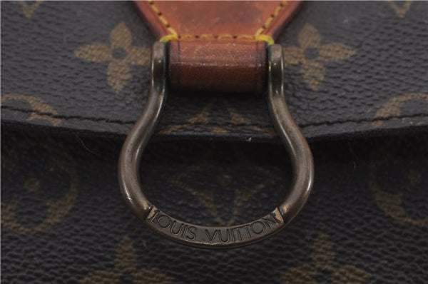Auth Louis Vuitton Monogram Saint Cloud GM Shoulder Cross Bag M51242 LV 4648D