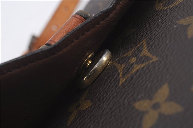 Auth Louis Vuitton Monogram Saint Cloud GM Shoulder Cross Bag M51242 LV 4648D