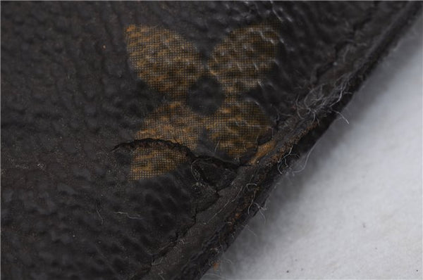 Auth Louis Vuitton Monogram Saint Cloud GM Shoulder Cross Bag M51242 LV 4648D