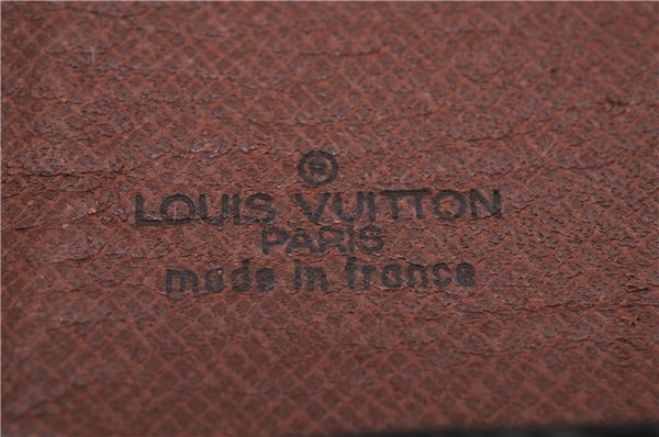 Auth Louis Vuitton Monogram Saint Cloud GM Shoulder Cross Bag M51242 LV 4648D