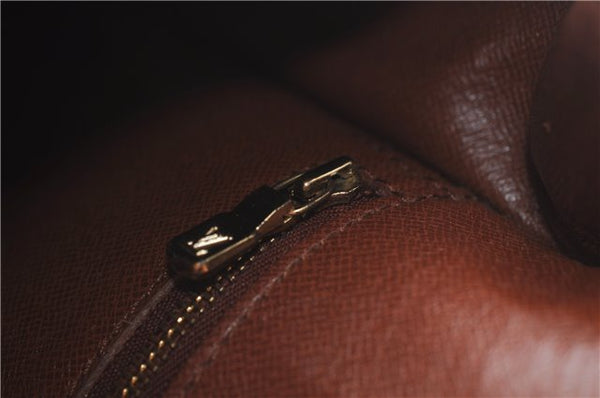 Auth Louis Vuitton Monogram Saint Cloud GM Shoulder Cross Bag M51242 LV 4648D