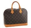 Authentic Louis Vuitton Monogram Alma Hand Bag Purse M51130 LV 4649F