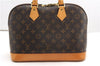 Authentic Louis Vuitton Monogram Alma Hand Bag Purse M51130 LV 4649F