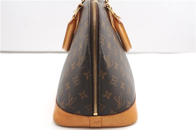 Authentic Louis Vuitton Monogram Alma Hand Bag Purse M51130 LV 4649F