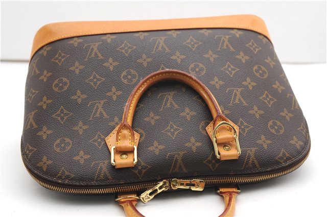 Authentic Louis Vuitton Monogram Alma Hand Bag Purse M51130 LV 4649F