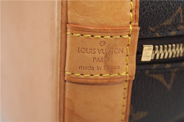 Authentic Louis Vuitton Monogram Alma Hand Bag Purse M51130 LV 4649F