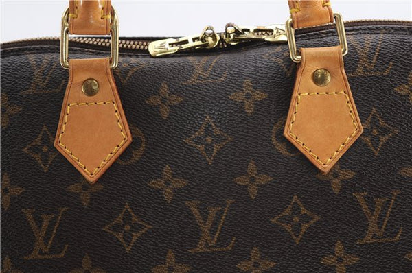 Authentic Louis Vuitton Monogram Alma Hand Bag Purse M51130 LV 4649F