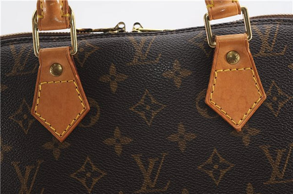 Authentic Louis Vuitton Monogram Alma Hand Bag Purse M51130 LV 4649F