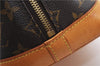Authentic Louis Vuitton Monogram Alma Hand Bag Purse M51130 LV 4649F