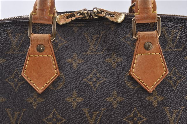 Authentic Louis Vuitton Monogram Alma Hand Bag Purse M51130 LV 4650F