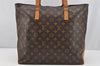 Authentic Louis Vuitton Monogram Cabas Mezzo Shoulder Tote Bag M51151 LV 4652I