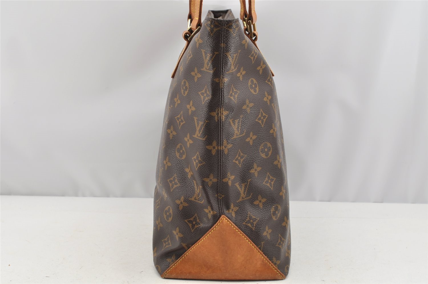 Authentic Louis Vuitton Monogram Cabas Mezzo Shoulder Tote Bag M51151 LV 4652I