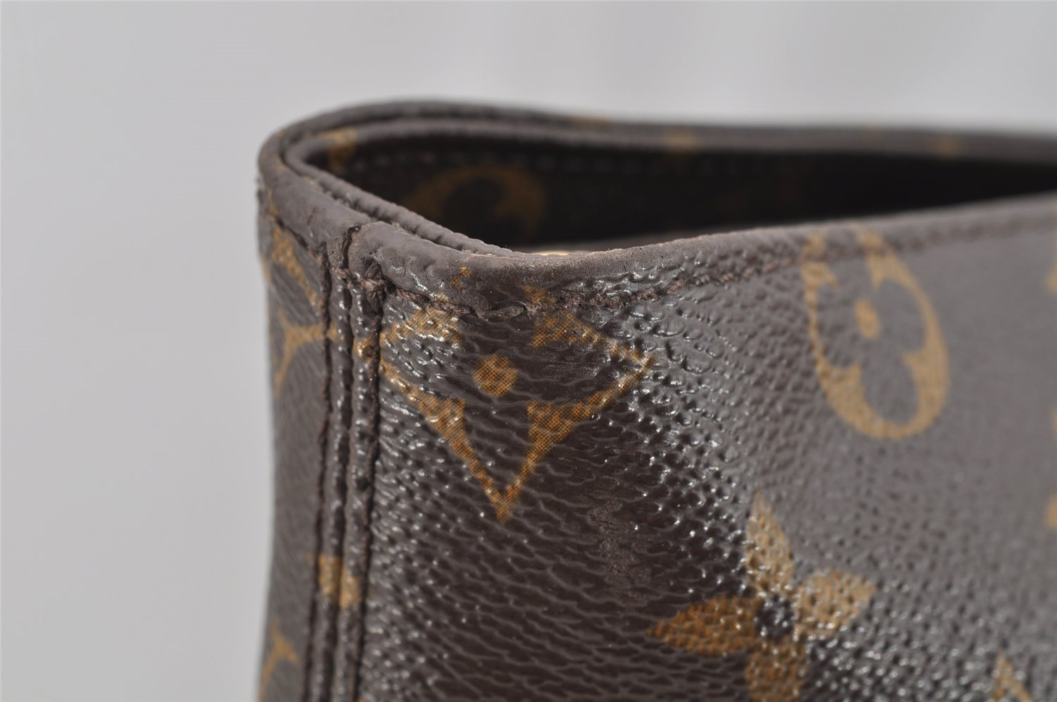 Authentic Louis Vuitton Monogram Cabas Mezzo Shoulder Tote Bag M51151 LV 4652I