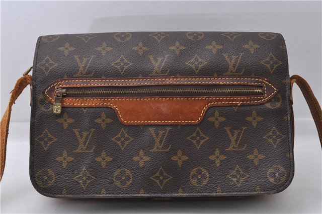 Auth Louis Vuitton Monogram Saint Germain Shoulder Cross Bag M51207 LV 4653D