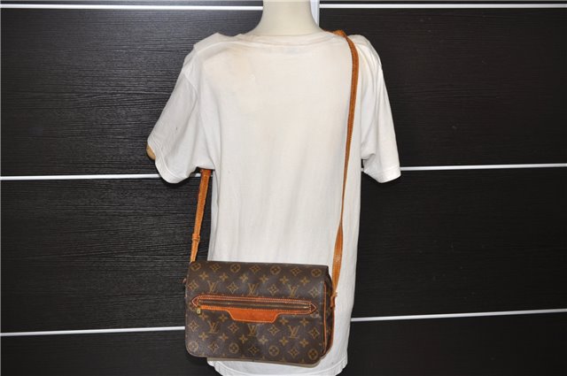 Auth Louis Vuitton Monogram Saint Germain Shoulder Cross Bag M51207 LV 4653D
