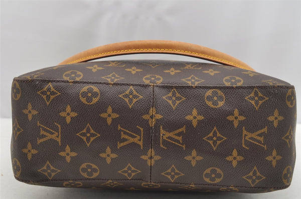 Authentic Louis Vuitton Monogram Looping GM Shoulder Bag M51145 LV 4653I