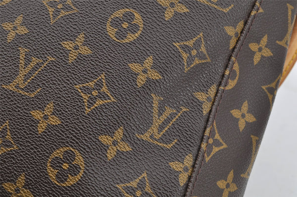 Authentic Louis Vuitton Monogram Looping GM Shoulder Bag M51145 LV 4653I