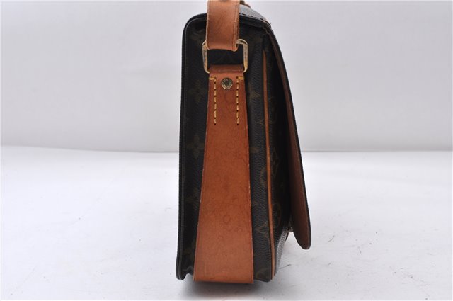 Auth LOUIS VUITTON Monogram Cartouchiere GM Shoulder Cross Bag M51252 LV 4655C