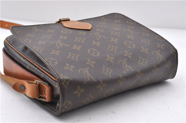 Auth LOUIS VUITTON Monogram Cartouchiere GM Shoulder Cross Bag M51252 LV 4655C
