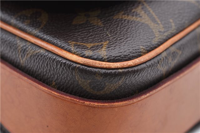 Auth LOUIS VUITTON Monogram Cartouchiere GM Shoulder Cross Bag M51252 LV 4655C